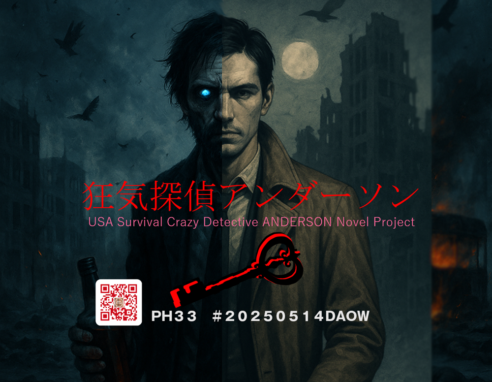 ■狂気探偵アンダーソンUSAプロジェクト　クリエイティブメディア出版　クリエイタターズワールド　大和田龍之介　松田提樹